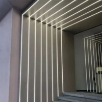 Perfil Branco Sobrepor 3 mts x 17mm x 7 mm Alumínio Slim p/ Fita Led 